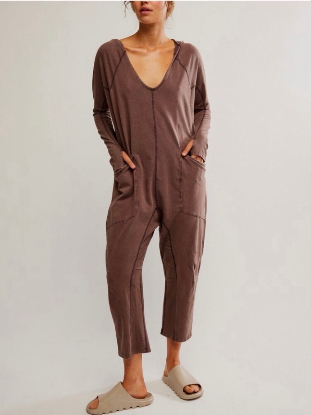Free People Movement Hot Shot Long-Sleeve Onesie Size Large